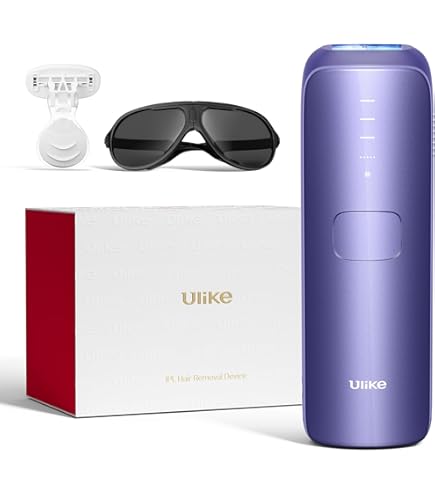 Ulike X Ipl Hair Removal Device, Laser With Ice-Cooling, Dual